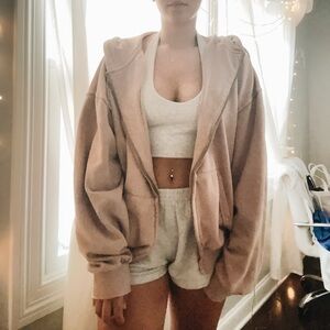 URBAN OUTFITTERS ZIP UP - OVERSIZED FIT